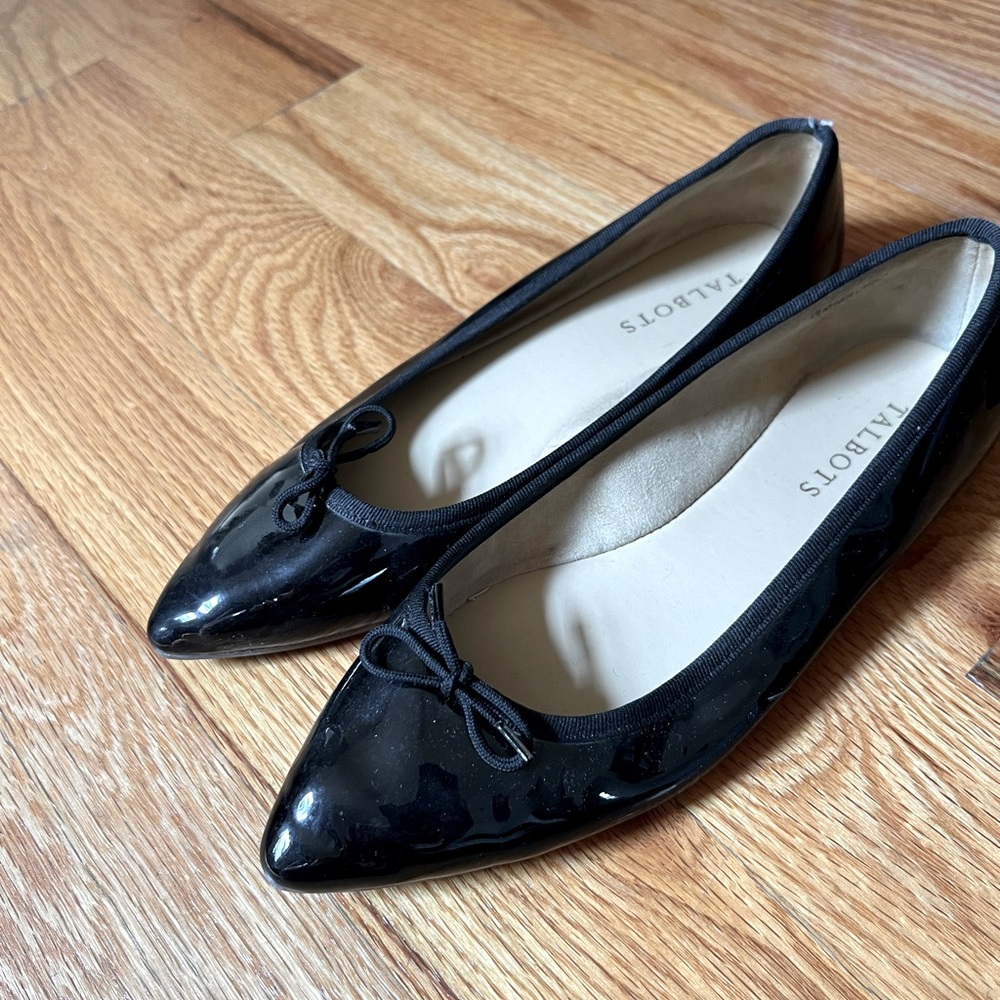 Talbots pointy ballet flats